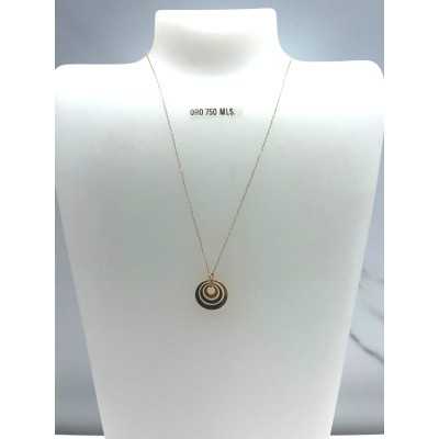 Collar oro 18k motivo...