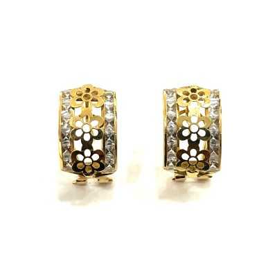 Pendientes oro18K con...