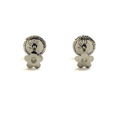 Pendientes mini flor Oro...