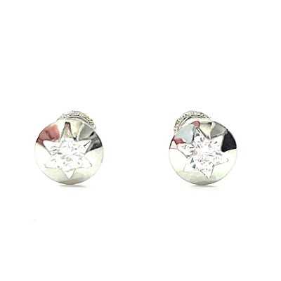 Pendientes Estrella. Oro...