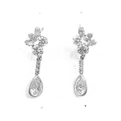 Pendientes Novia-fiesta oro...