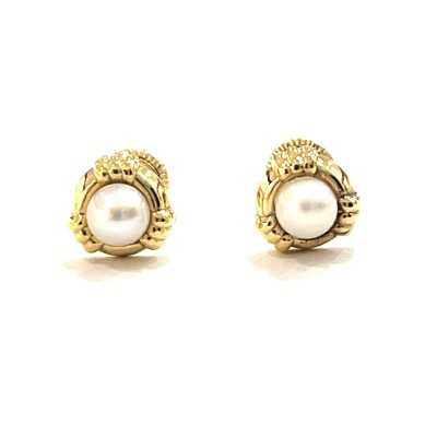 Pendientes de oro 18k con...