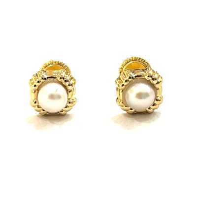 Pendientes de oro 18k y...