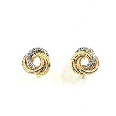 Pendientes de oro 18k...