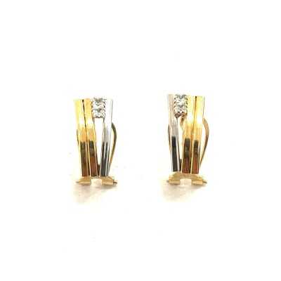 Pendientes de oro 18k...