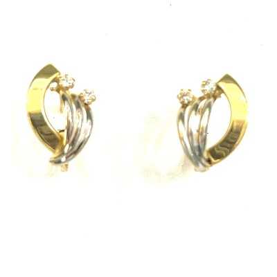 Pendientes de oro 18k...