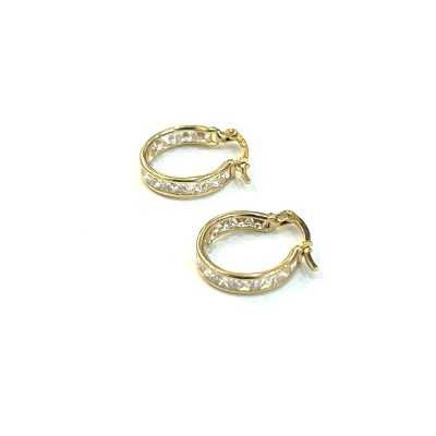 Argollas de Oro 18k con...