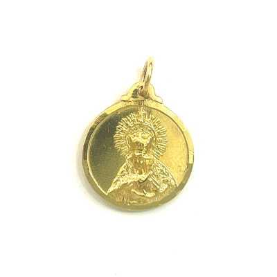 Medalla oro18k escapulario...